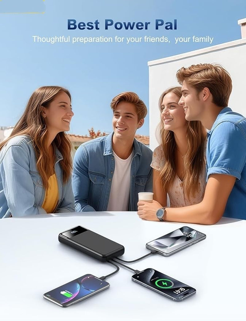 Cargador Portatil Para Celular Iphone Lg Xiaomi ,Bateria Externa Movil 50000Mah
